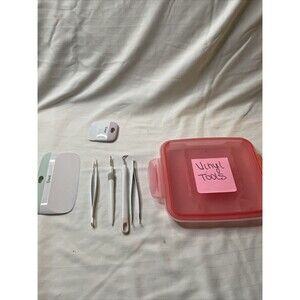 6 Piece Cricut Essential Vinyl Tool Set With Home Made Plastic Case